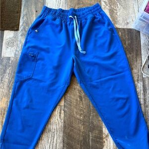 Figs Zamora joggers Royal blue color good used condition
